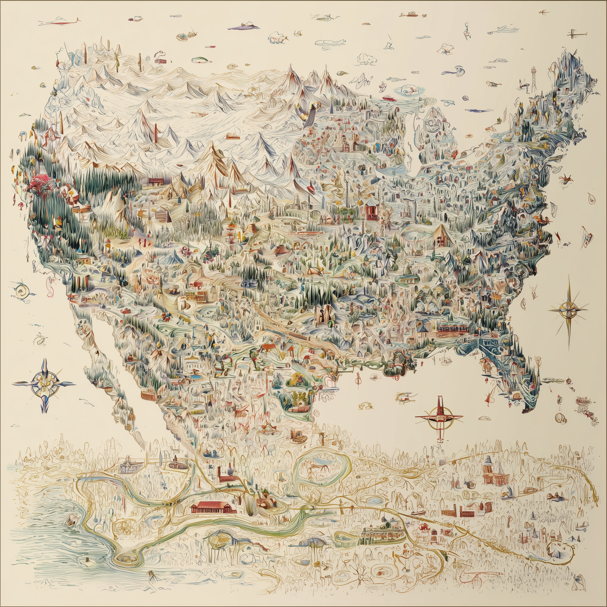 Map of USA
