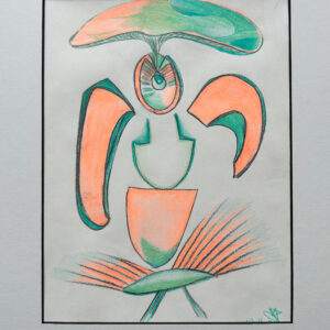 Bird Mushroom Crab Creature