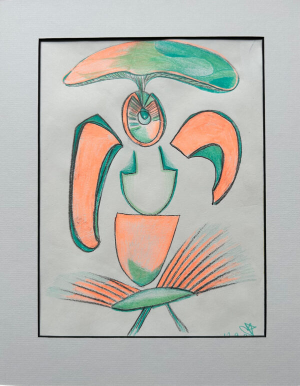 Bird Mushroom Crab Creature