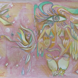 Waxing and Waning Flower Head