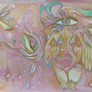 Waxing and Waning Flower Head